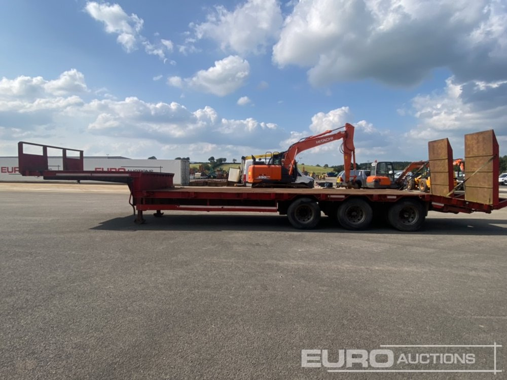 Soughan Tri Axle Stepframe Low Loader, Ramps - Nizko noseča polprikolica: slika 3 Soughan Tri Axle Stepframe Low Loader, Ramps - Nizko noseča polprikolica: slika 3