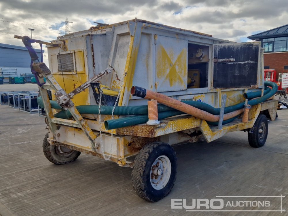 Twin Axle Draw Bar Vacuum, CAT Engine - Prikolica cisterna: slika 5 Twin Axle Draw Bar Vacuum, CAT Engine - Prikolica cisterna: slika 5