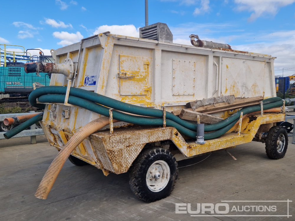 Twin Axle Draw Bar Vacuum, CAT Engine - Prikolica cisterna: slika 1 Twin Axle Draw Bar Vacuum, CAT Engine - Prikolica cisterna: slika 1