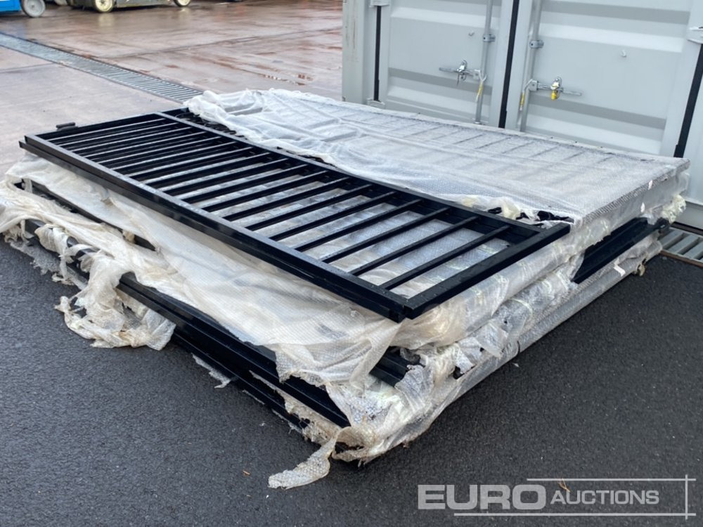 Unused 2025 SKLP 20' Bi-Parting Wrought Iron Gate (5 Sets of) - Gradbena oprema: slika 2 Unused 2025 SKLP 20' Bi-Parting Wrought Iron Gate (5 Sets of) - Gradbena oprema: slika 2