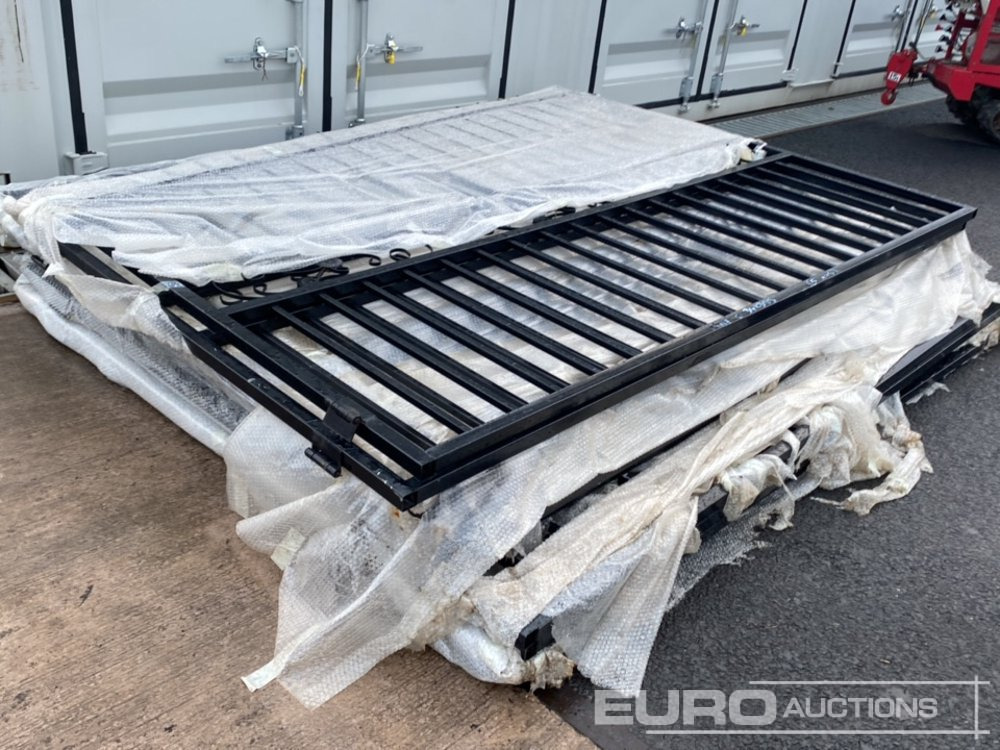 Unused 2025 SKLP 20' Bi-Parting Wrought Iron Gate (5 Sets of) - Gradbena oprema: slika 1 Unused 2025 SKLP 20' Bi-Parting Wrought Iron Gate (5 Sets of) - Gradbena oprema: slika 1