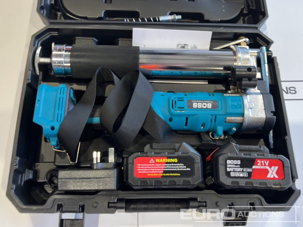 Unused Boss 21 Volt Lithium Battery Cordless Grease Gun - Oprema za delavnice: slika 1 Unused Boss 21 Volt Lithium Battery Cordless Grease Gun - Oprema za delavnice: slika 1