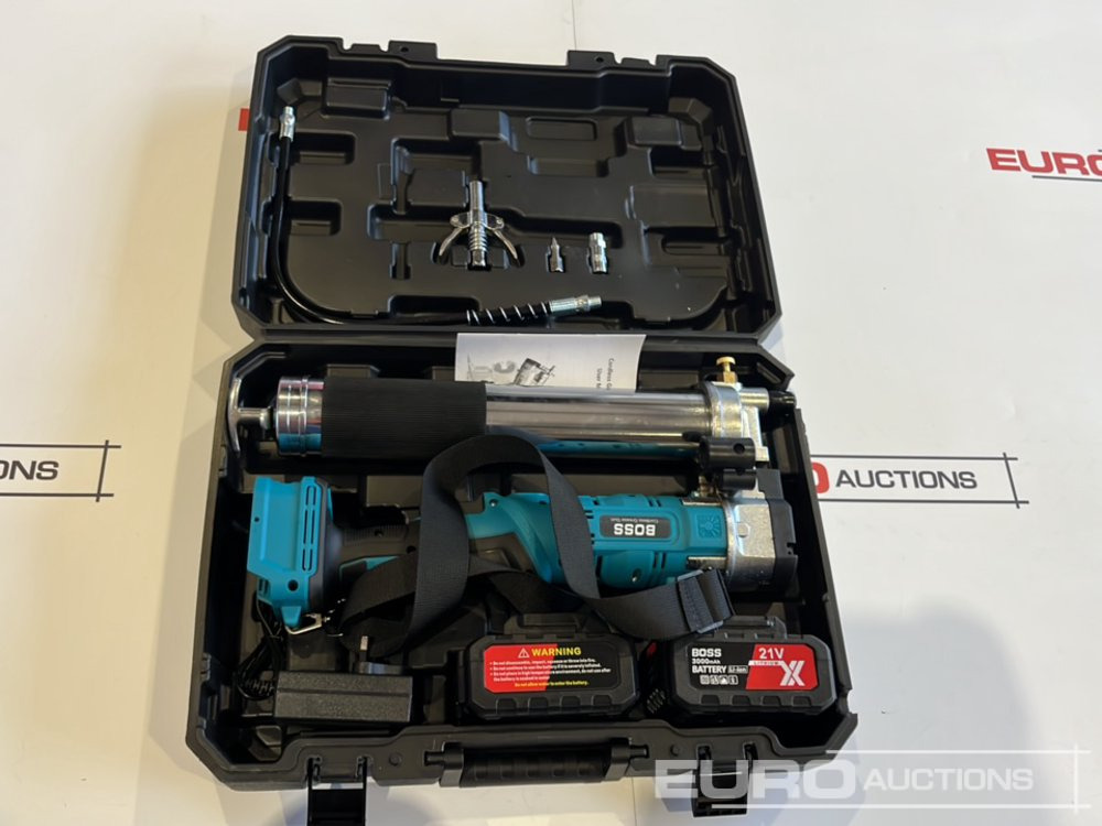 Unused Boss 21 Volt Lithium Battery Cordless Grease Gun - Gradbena oprema: slika 3 Unused Boss 21 Volt Lithium Battery Cordless Grease Gun - Gradbena oprema: slika 3