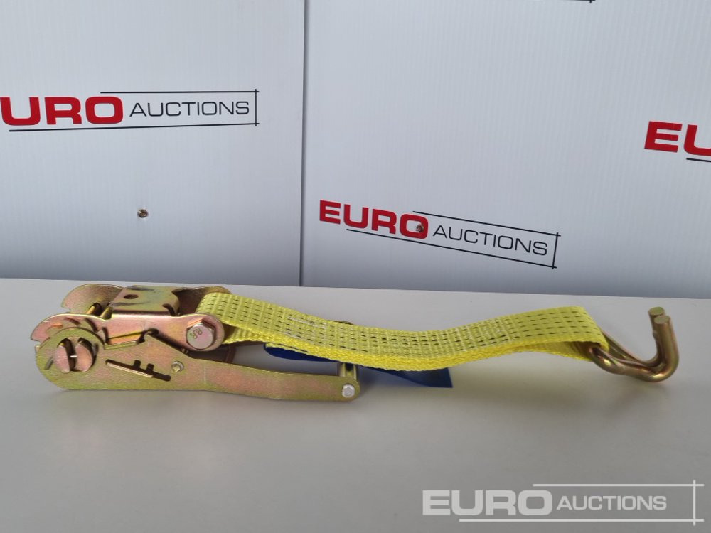 Gradbena oprema Unused Boss 4M x 50mm 5 Ton Ratchet Straps with Sling (4 of): slika 10