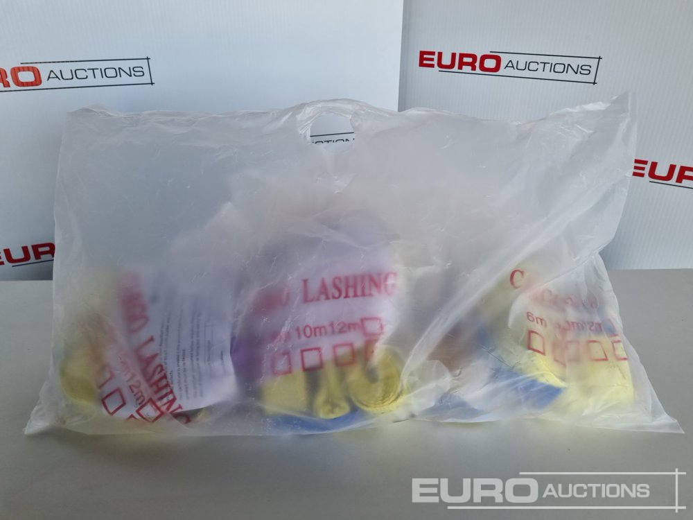 Gradbena oprema Unused Boss 4M x 50mm 5 Ton Ratchet Straps with Sling (4 of): slika 27