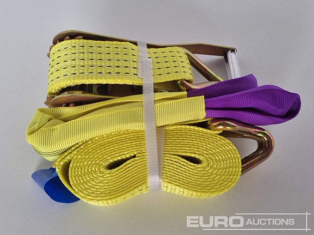 Unused Boss 4M x 50mm 5 Ton Ratchet Straps with Sling (4 of) - Gradbena oprema: slika 1 Unused Boss 4M x 50mm 5 Ton Ratchet Straps with Sling (4 of) - Gradbena oprema: slika 1