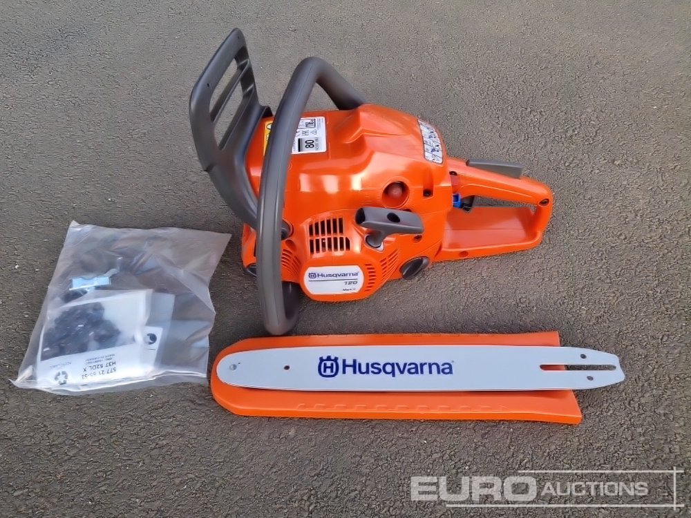 Unused Husqvarna 120 Mark II 14" Petrol Chain Saw - Oprema za delavnice: slika 2 Unused Husqvarna 120 Mark II 14" Petrol Chain Saw - Oprema za delavnice: slika 2