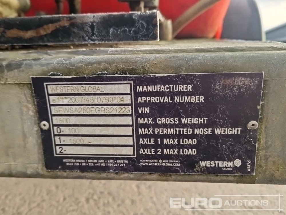 Visokotlačni čistilec Western Single Axle Bowser, Diesel Pressure Washer, Yanmar Engine, Hose, Lance: slika 20 Visokotlačni čistilec Western Single Axle Bowser, Diesel Pressure Washer, Yanmar Engine, Hose, Lance: slika 20
