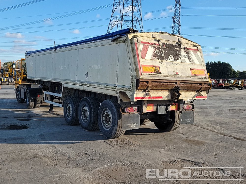 Wilcox Tri Axle Tipping Trailer, Front Lift Axle, Easy Sheet - Kiper polprikolica: slika 3 Wilcox Tri Axle Tipping Trailer, Front Lift Axle, Easy Sheet - Kiper polprikolica: slika 3