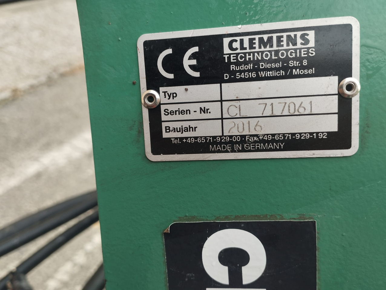 Interfilare usata Clemens CL717061 - Mulčer: slika 5 Interfilare usata Clemens CL717061 - Mulčer: slika 5