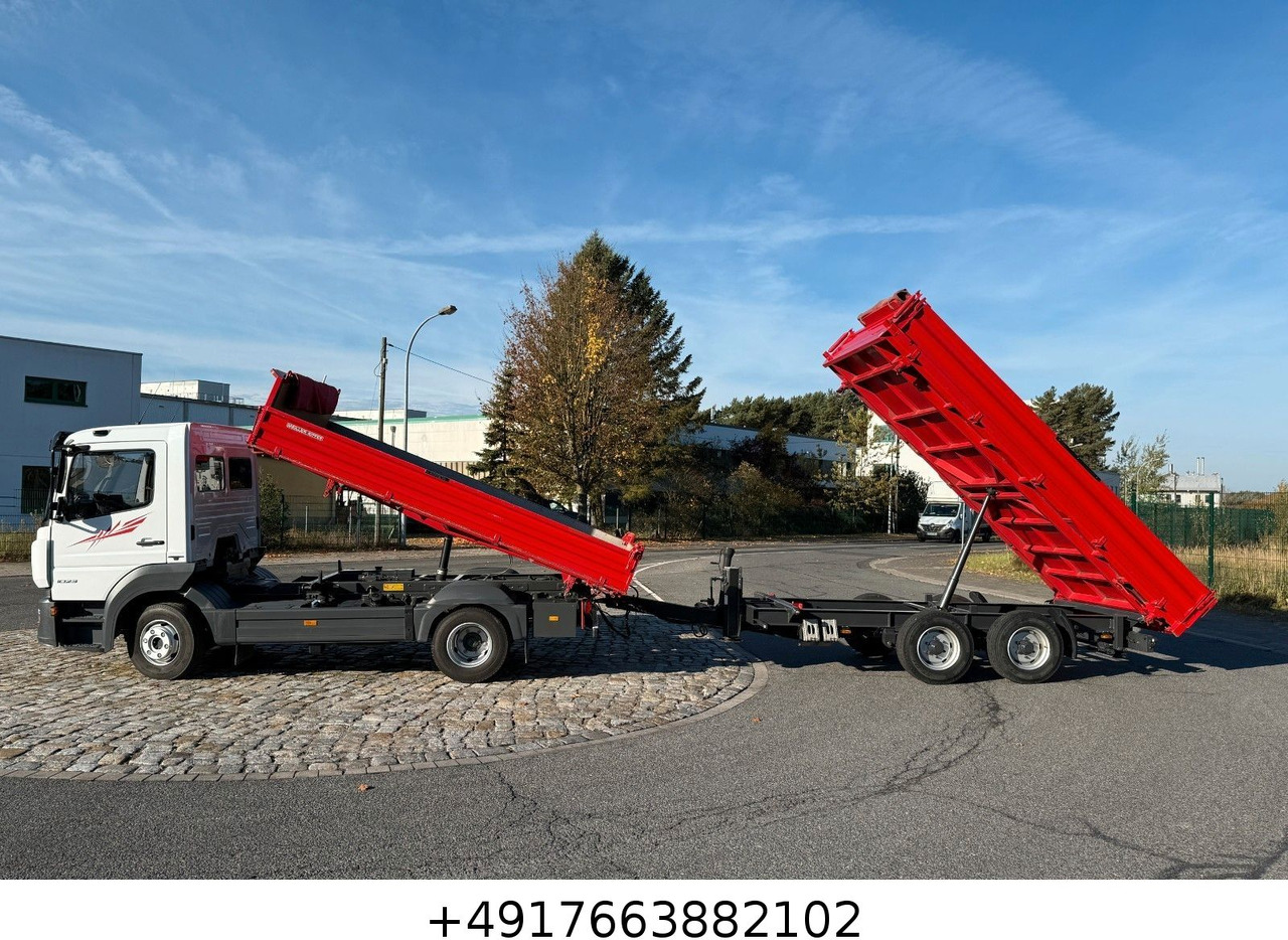 Mercedes-Benz Atego 1023 + Anhänger Dreiseitenkipper - Tovornjak prekucnik: slika 2 Mercedes-Benz Atego 1023 + Anhänger Dreiseitenkipper - Tovornjak prekucnik: slika 2