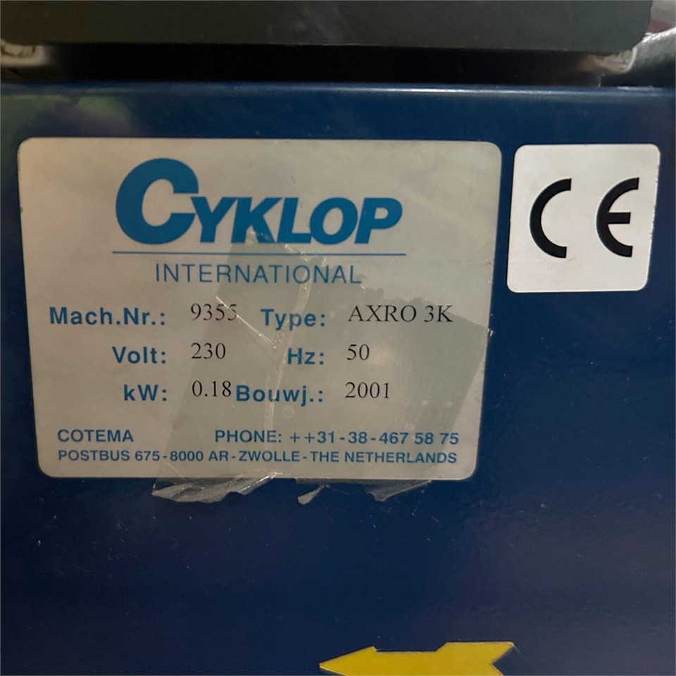 ABC Cyklop Axro 3k - Strojno orodje: slika 4 ABC Cyklop Axro 3k - Strojno orodje: slika 4