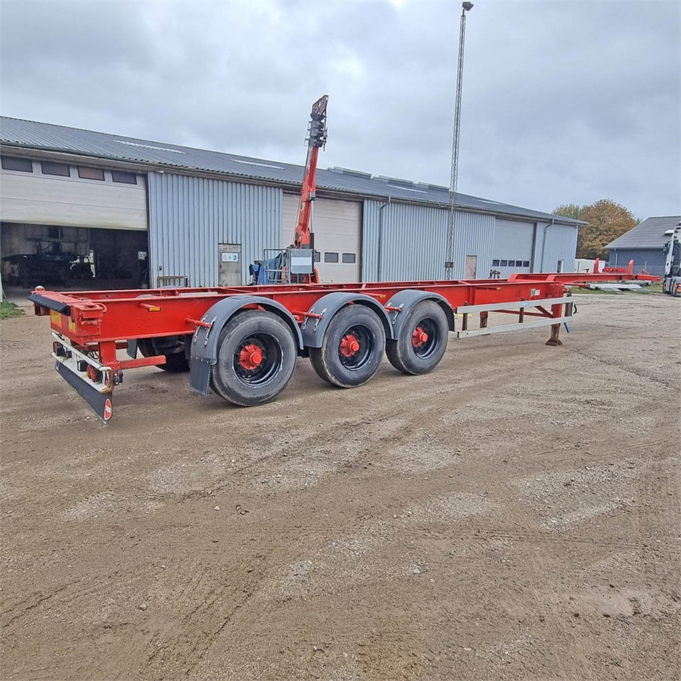 Kontejnerska polprikolica/ Polprikolica z zamenljivim tovoriščem HFR Container chassis: slika 7