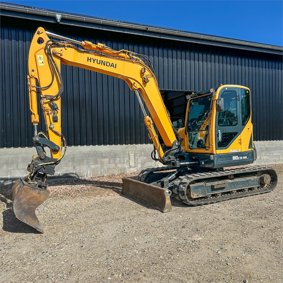 Hyundai Robex 80CR-9A - Mini bager: slika 1 Hyundai Robex 80CR-9A - Mini bager: slika 1