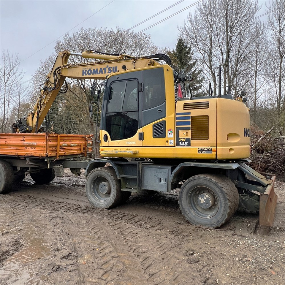 Komatsu PW148-10 - Bager na kolesih: slika 2 Komatsu PW148-10 - Bager na kolesih: slika 2
