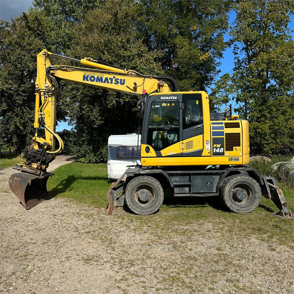 Komatsu PW148-11 - Bager na kolesih: slika 1 Komatsu PW148-11 - Bager na kolesih: slika 1
