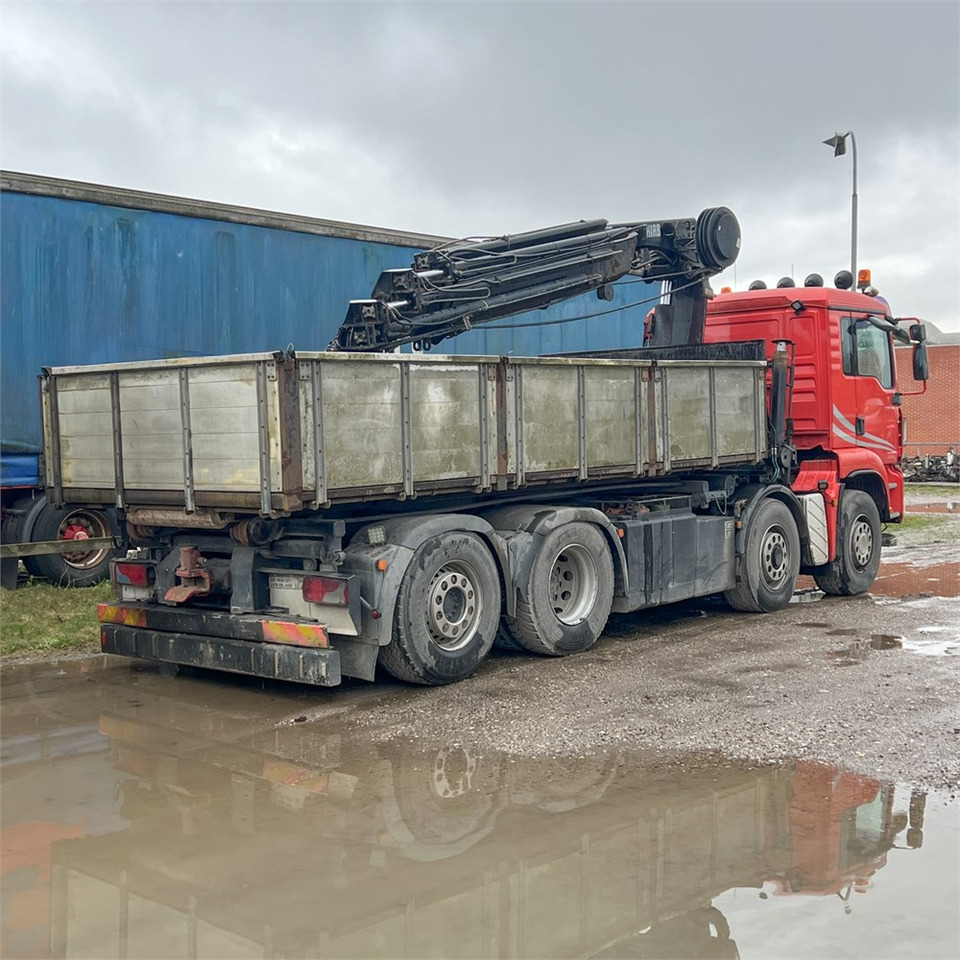 MAN TGA 8x4 Hydrodrive - Tovornjak prekucnik, Tovornjak z dvigalom: slika 4 MAN TGA 8x4 Hydrodrive - Tovornjak prekucnik, Tovornjak z dvigalom: slika 4