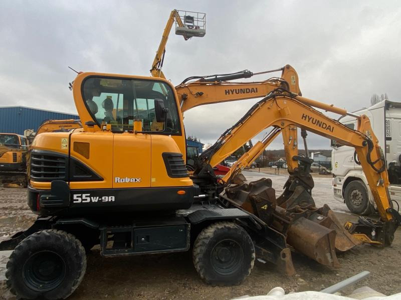 Hyundai ROBEX 55W-9A - Bager na kolesih: slika 4 Hyundai ROBEX 55W-9A - Bager na kolesih: slika 4