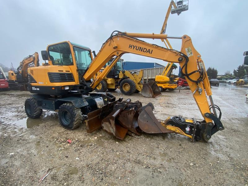 Hyundai ROBEX 55W-9A - Bager na kolesih: slika 2 Hyundai ROBEX 55W-9A - Bager na kolesih: slika 2
