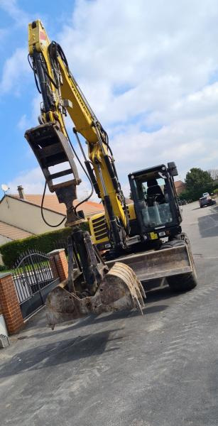 Yanmar B 110 W - Bager na kolesih: slika 4 Yanmar B 110 W - Bager na kolesih: slika 4