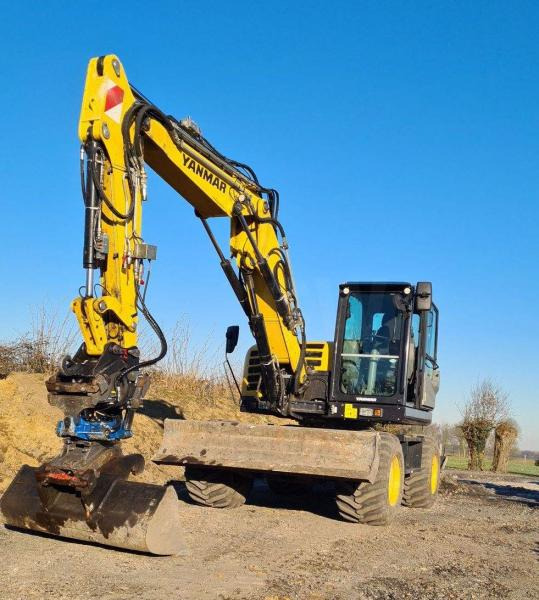 Yanmar B 110 W - Bager na kolesih: slika 3 Yanmar B 110 W - Bager na kolesih: slika 3