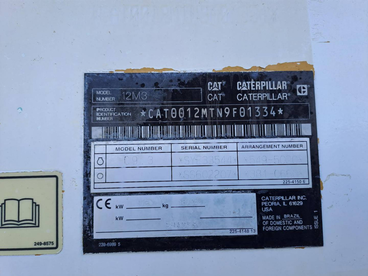 CAT 12M3 - Greder: slika 5 CAT 12M3 - Greder: slika 5