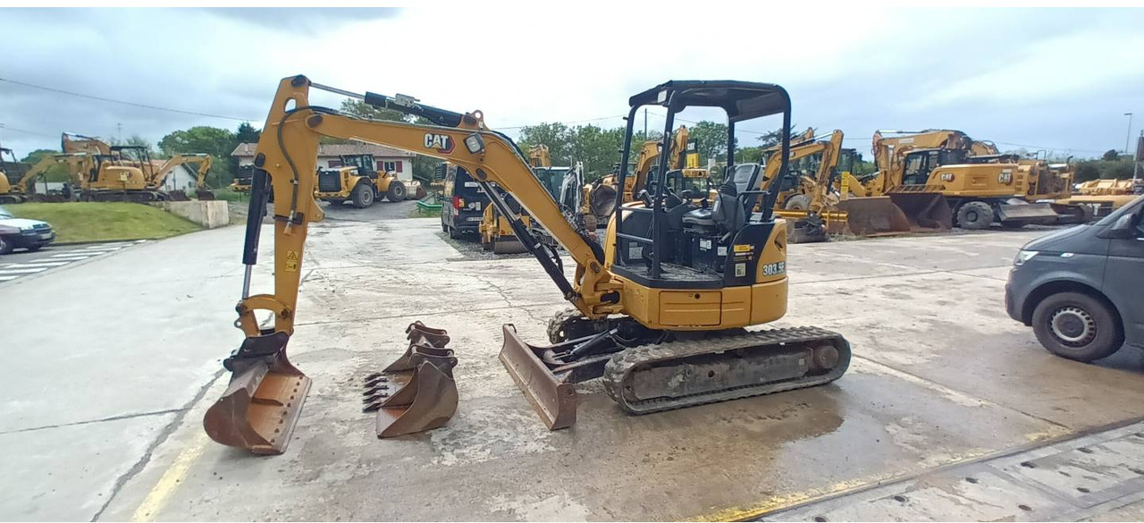 CAT 303.5E CR - Bager goseničar: slika 2 CAT 303.5E CR - Bager goseničar: slika 2