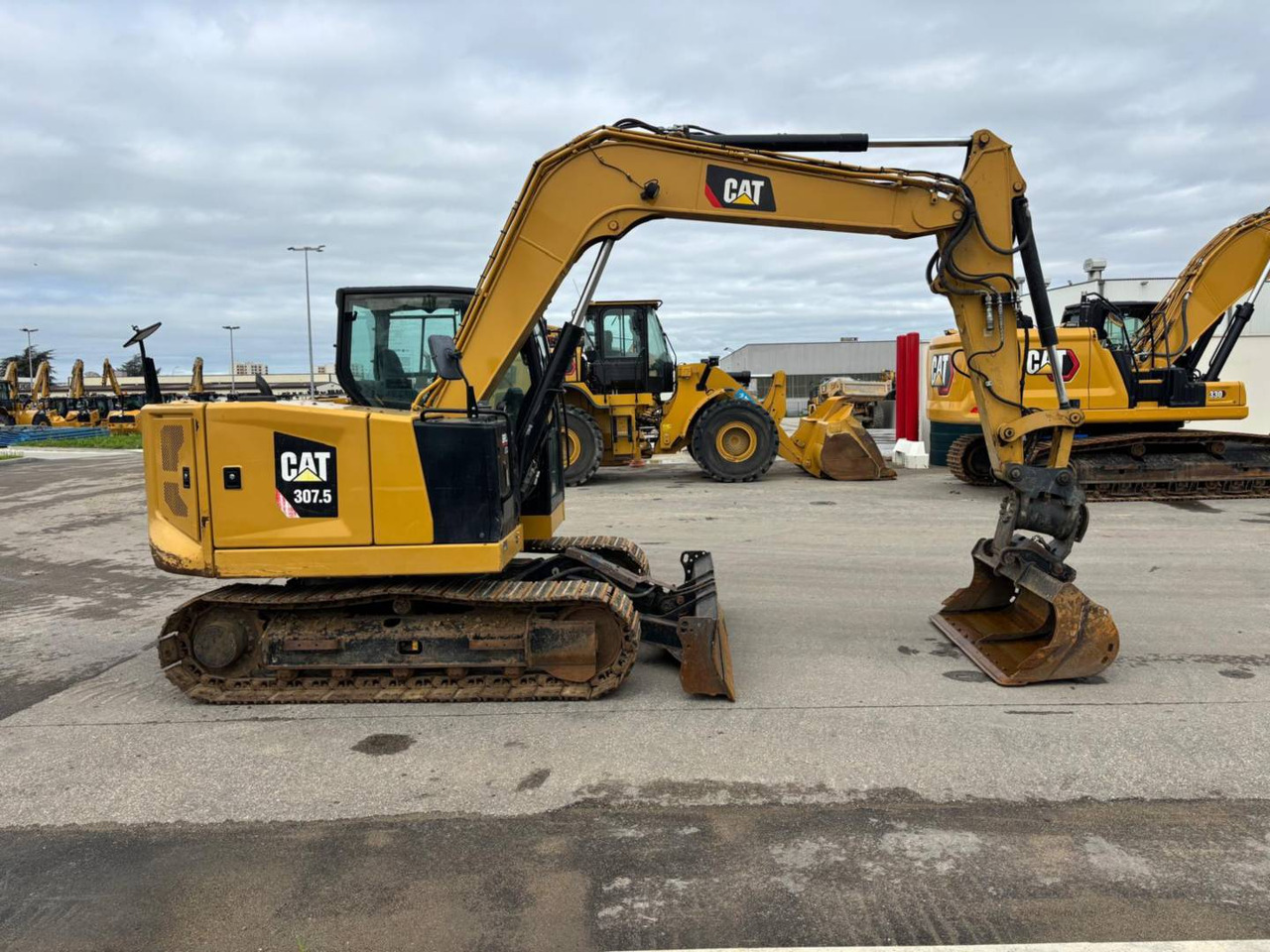 Bager goseničar CAT 307.5: slika 10