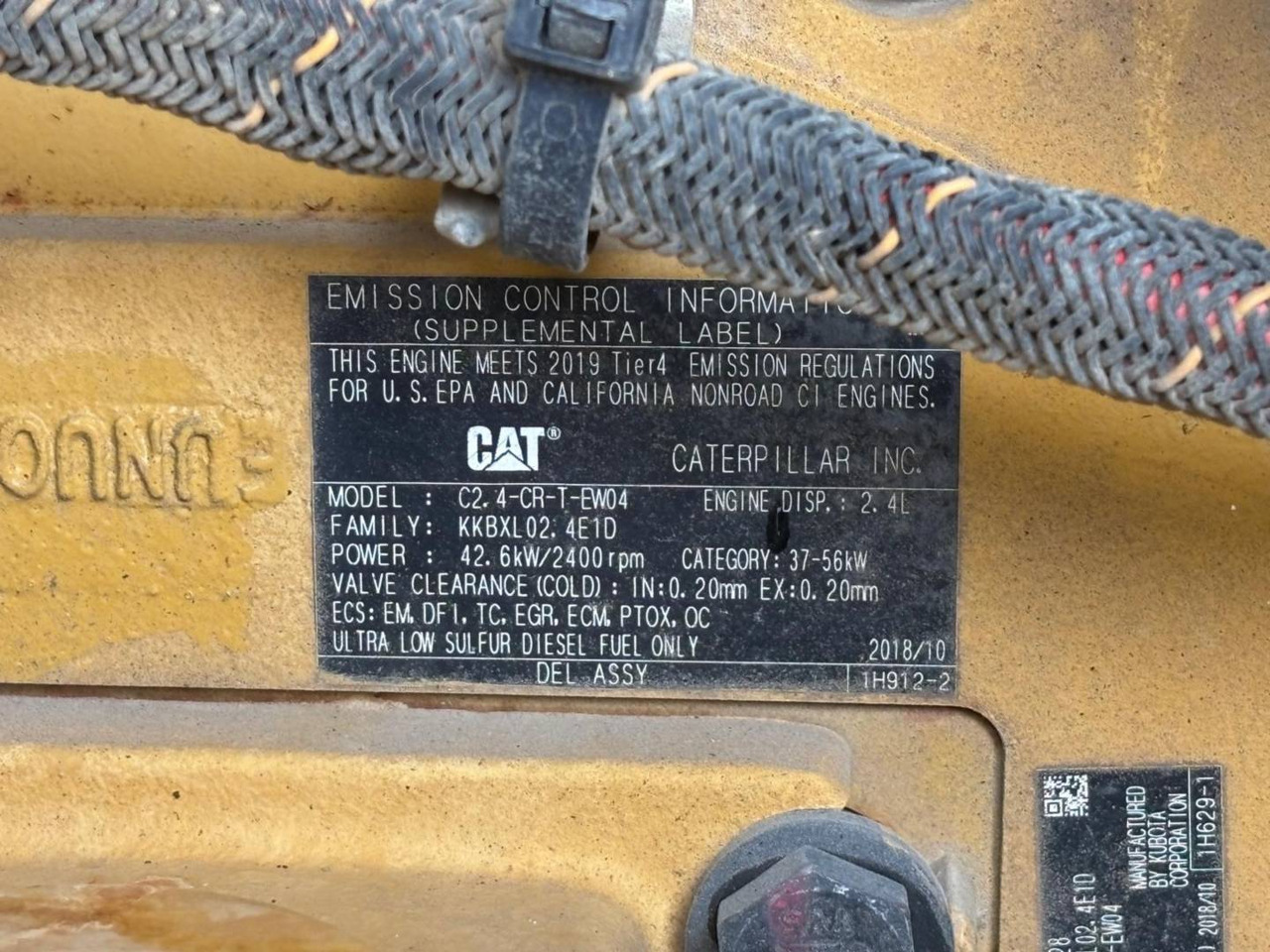 Bager goseničar CAT 307.5: slika 8