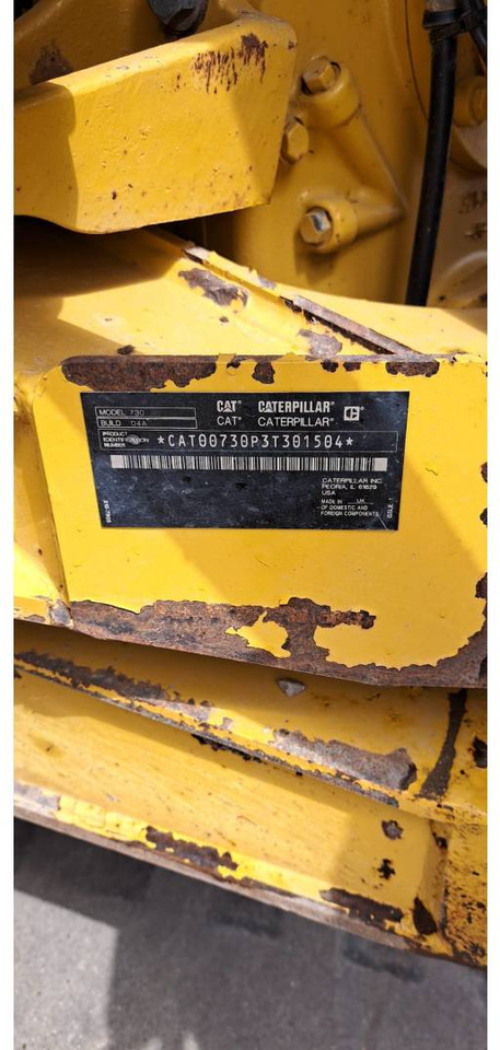 CAT 730 - Zglobni demper: slika 5 CAT 730 - Zglobni demper: slika 5