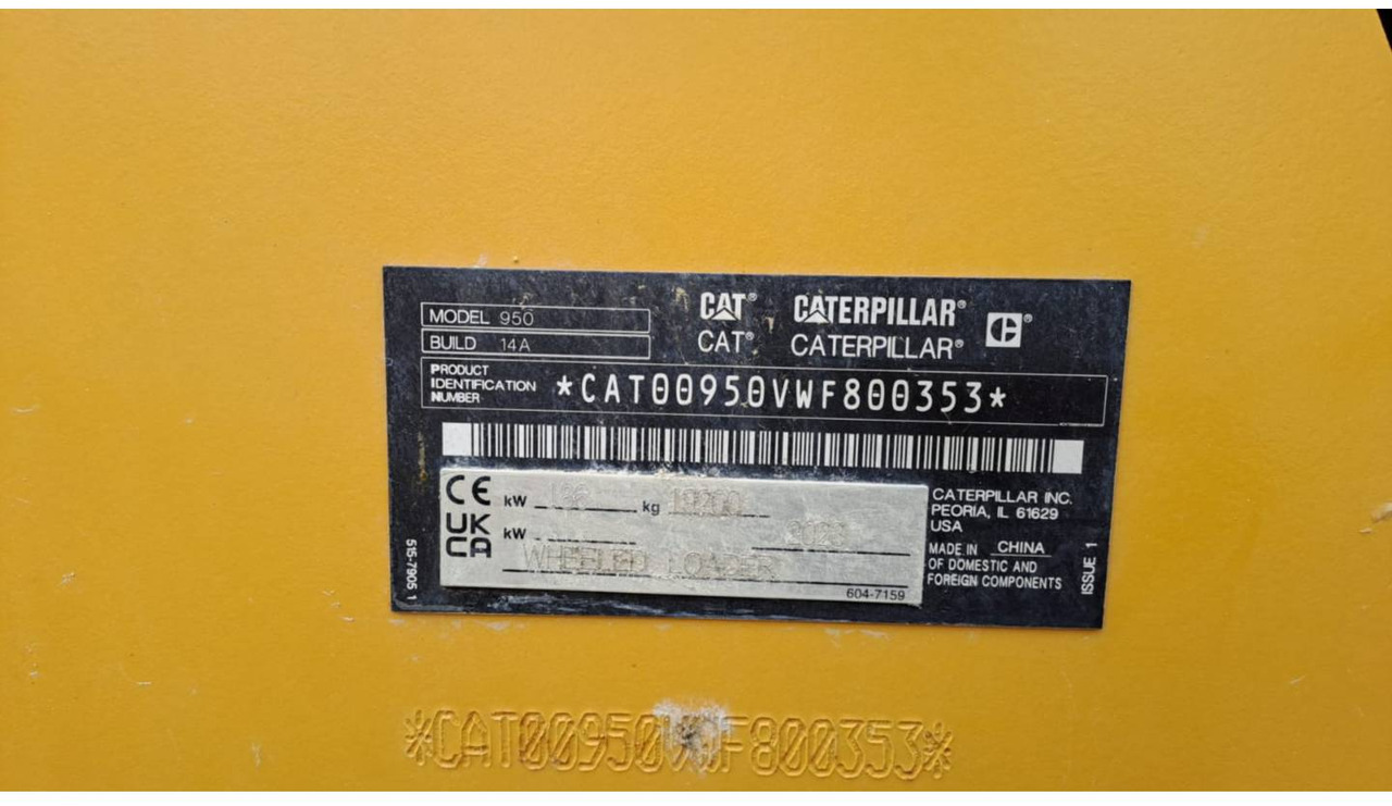 CAT 950 - Kolesni nakladalec: slika 5 CAT 950 - Kolesni nakladalec: slika 5
