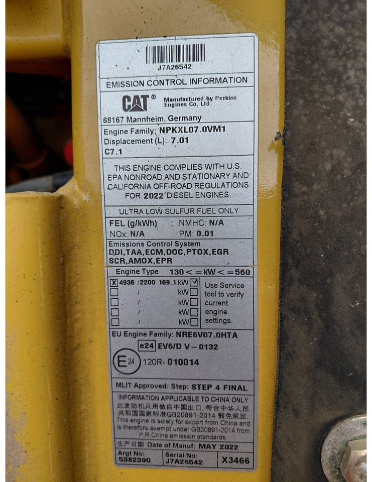 Kolesni nakladalec CAT 950GC: slika 11