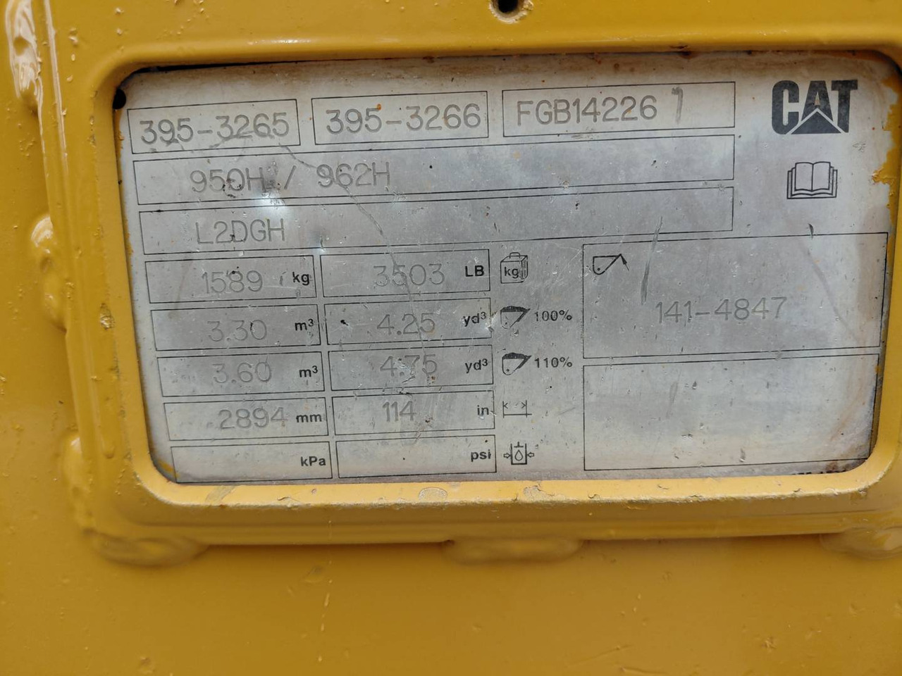 Kolesni nakladalec CAT 950GC: slika 16