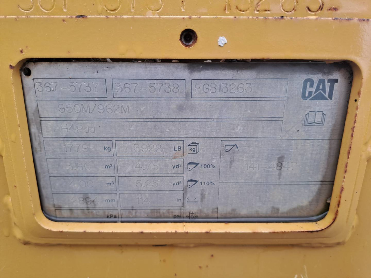 Kolesni nakladalec CAT 950M: slika 14 Kolesni nakladalec CAT 950M: slika 14