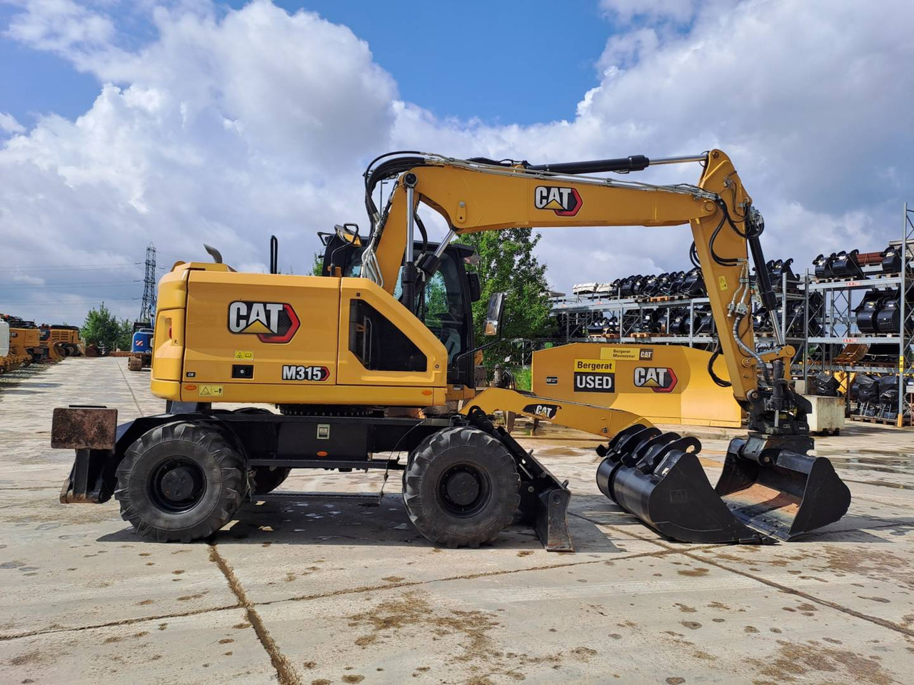 CAT M315 - Bager na kolesih: slika 1 CAT M315 - Bager na kolesih: slika 1