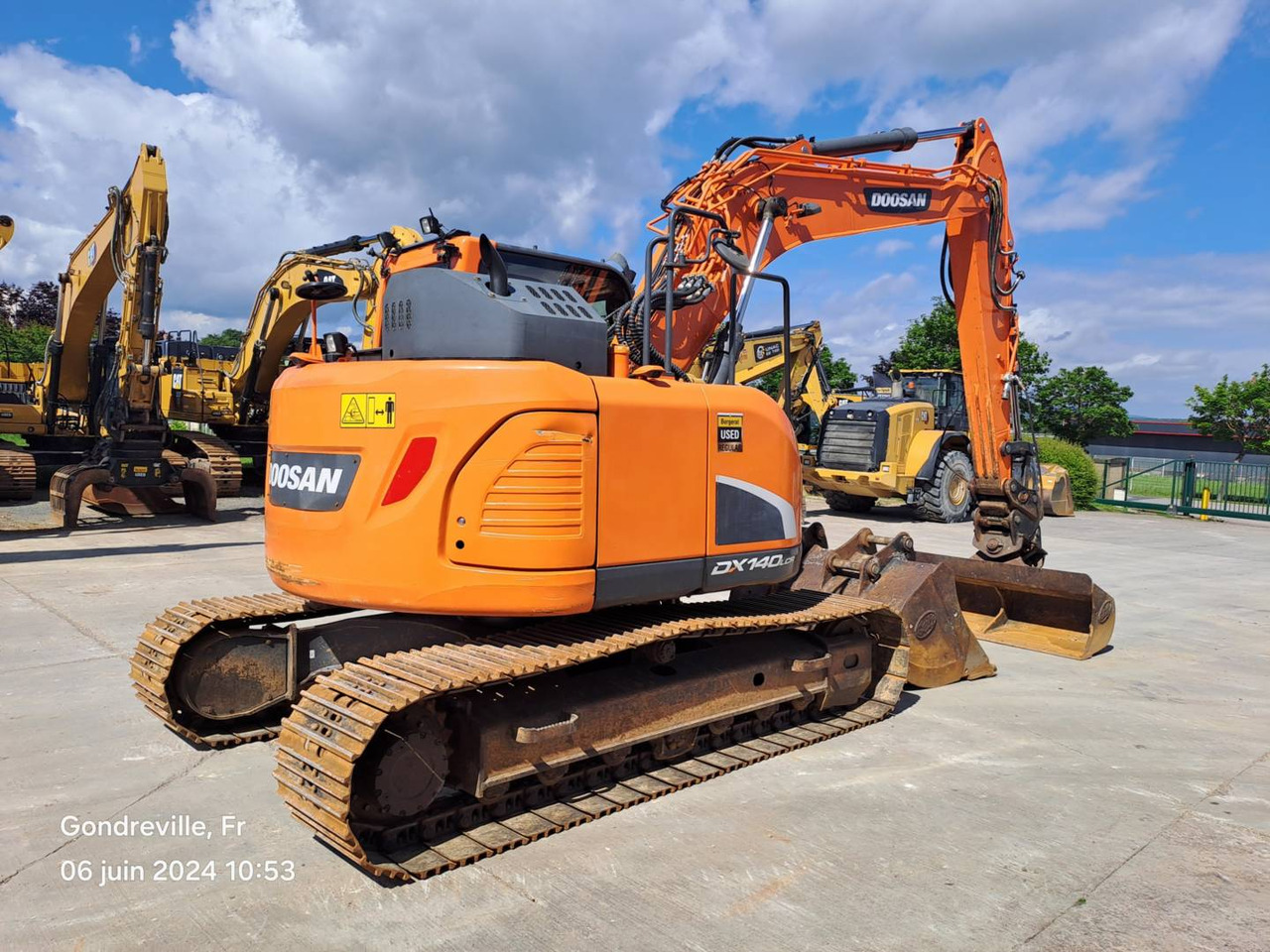 DOOSAN INFRACORE AMERICA CORP. DX140LCR - Bager goseničar: slika 3 DOOSAN INFRACORE AMERICA CORP. DX140LCR - Bager goseničar: slika 3