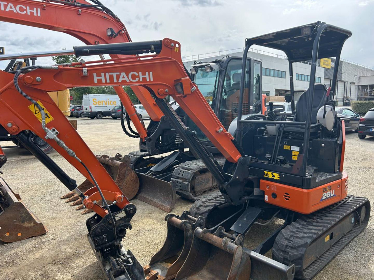 HITACHI ZX26U-6 - Bager goseničar: slika 1 HITACHI ZX26U-6 - Bager goseničar: slika 1