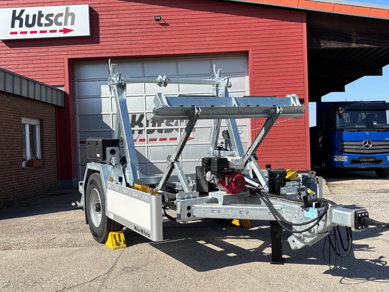 Müller-Mitteltal KWH 8,8 ML Kabeltransport mit Separatmotor - Prikolica: slika 2 Müller-Mitteltal KWH 8,8 ML Kabeltransport mit Separatmotor - Prikolica: slika 2