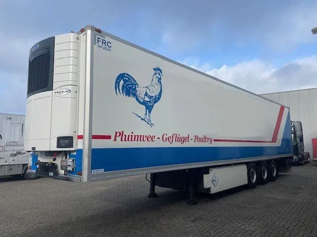 Kögel SVT 24-4 Koeloplegger Frigo trailer - Kuhlauflieger - Year 2018 - Doppelstock - Liftaxle- HOURS 4373 !! - CARRIER Vector 1950 - Good condition ! - Polprikolica hladilnik: slika 2 Kögel SVT 24-4 Koeloplegger Frigo trailer - Kuhlauflieger - Year 2018 - Doppelstock - Liftaxle- HOURS 4373 !! - CARRIER Vector 1950 - Good condition ! - Polprikolica hladilnik: slika 2