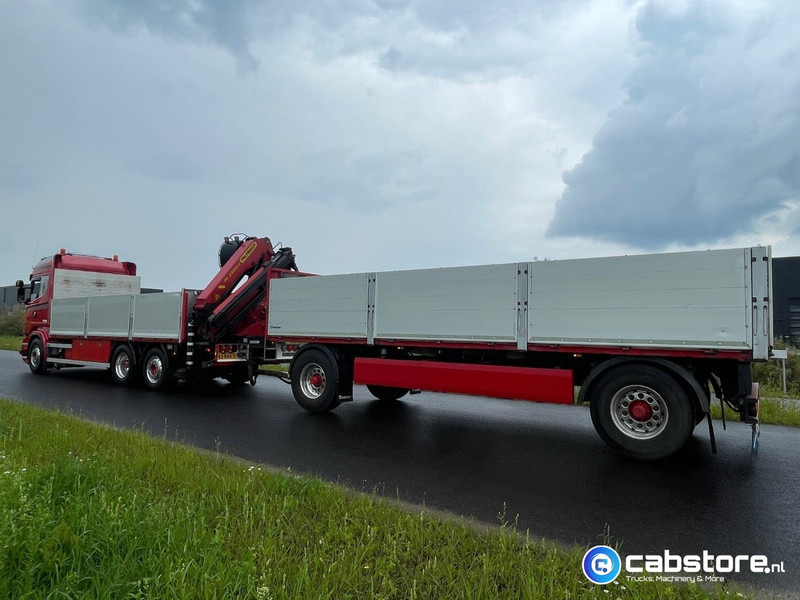 Plato/ Tovorna prikolica Krone AZ  Open aanhangwagen - Pritsche - open box - Alcoa - BPW - Lengte laadbak 7,34 meter -Bouwjaar 2014 - banden 90% - APK tot 01-2026 !!: slika 14