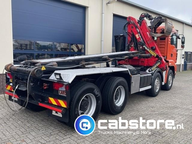 MAN TGA 41.440 8X4 BB Palfinger Epsilon Z-Kraan bouwjaar 2011 + NCH 30 Ton's Kabel-containersyteem - Handgeschakeld - Bouwjaar 2007 - Km 582.782 - Tovornjak z dvigalom: slika 4 MAN TGA 41.440 8X4 BB Palfinger Epsilon Z-Kraan bouwjaar 2011 + NCH 30 Ton's Kabel-containersyteem - Handgeschakeld - Bouwjaar 2007 - Km 582.782 - Tovornjak z dvigalom: slika 4