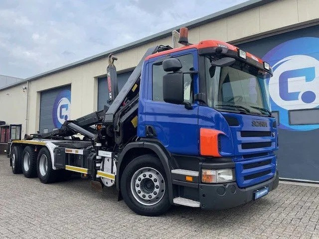 Scania P380 LB 8x4*4 HNA Euro 5 - HIAB 211 E-3 Hipro Crane with remote control + Multilift XR26S61 Hooklift - Year 2009 - Km 336.501 !! - Good condition - Kotalni prekucni tovornjak, Tovornjak z dvigalom: slika 1 Scania P380 LB 8x4*4 HNA Euro 5 - HIAB 211 E-3 Hipro Crane with remote control + Multilift XR26S61 Hooklift - Year 2009 - Km 336.501 !! - Good condition - Kotalni prekucni tovornjak, Tovornjak z dvigalom: slika 1