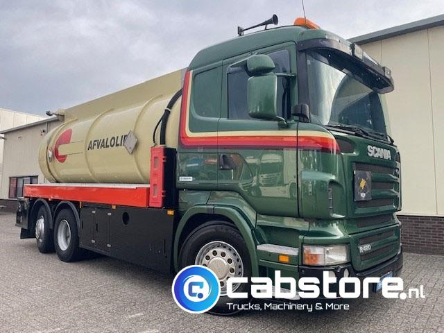 Scania R 420 LB 6X2*4 HNA - Tankwagen - ADR - Bouwjaar 2006 - 16.200 Liter - Weegsysteem - km 832.400 - Olietanks - Tovornjak cisterna: slika 1 Scania R 420 LB 6X2*4 HNA - Tankwagen - ADR - Bouwjaar 2006 - 16.200 Liter - Weegsysteem - km 832.400 - Olietanks - Tovornjak cisterna: slika 1