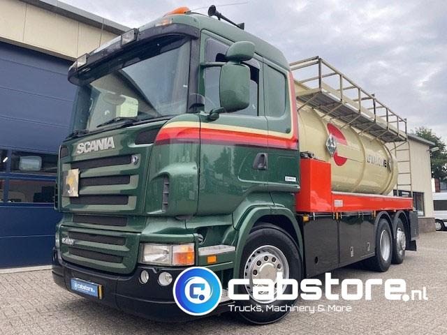Scania R 420 LB 6X2*4 HNA - Tankwagen - ADR - Bouwjaar 2006 - 16.200 Liter - Weegsysteem - km 832.400 - Olietanks - Tovornjak cisterna: slika 2 Scania R 420 LB 6X2*4 HNA - Tankwagen - ADR - Bouwjaar 2006 - 16.200 Liter - Weegsysteem - km 832.400 - Olietanks - Tovornjak cisterna: slika 2