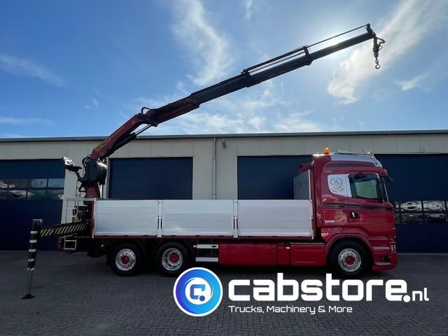 Scania R520 LB6X2*4HNB Euro 6 - Bouwjaar 2013 - Highline - Opticruise - Open box + Palfinger PK 24001-K B Autolaadkraan - Good condition ! - Tovornjak s kesonom, Tovornjak z dvigalom: slika 3 Scania R520 LB6X2*4HNB Euro 6 - Bouwjaar 2013 - Highline - Opticruise - Open box + Palfinger PK 24001-K B Autolaadkraan - Good condition ! - Tovornjak s kesonom, Tovornjak z dvigalom: slika 3