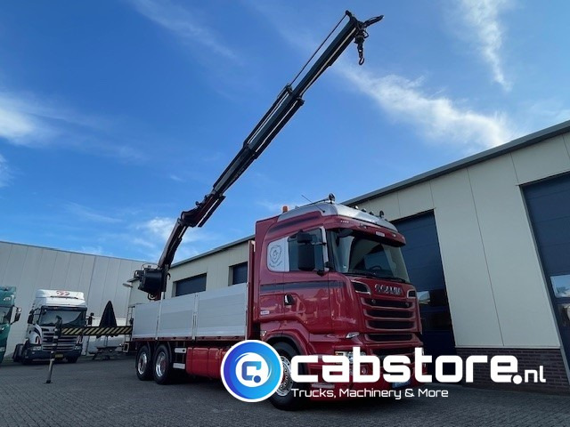 Scania R520 LB6X2*4HNB Euro 6 - Bouwjaar 2013 - Highline - Opticruise - Open box + Palfinger PK 24001-K B Autolaadkraan - Good condition ! - Tovornjak s kesonom, Tovornjak z dvigalom: slika 2 Scania R520 LB6X2*4HNB Euro 6 - Bouwjaar 2013 - Highline - Opticruise - Open box + Palfinger PK 24001-K B Autolaadkraan - Good condition ! - Tovornjak s kesonom, Tovornjak z dvigalom: slika 2