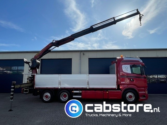 Scania R520 LB6X2*4HNB Euro 6 - Bouwjaar 2013 - Highline - Opticruise - Open box + Palfinger PK 24001-K B Autolaadkraan - Good condition ! - Tovornjak s kesonom, Tovornjak z dvigalom: slika 3 Scania R520 LB6X2*4HNB Euro 6 - Bouwjaar 2013 - Highline - Opticruise - Open box + Palfinger PK 24001-K B Autolaadkraan - Good condition ! - Tovornjak s kesonom, Tovornjak z dvigalom: slika 3