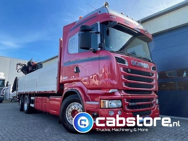 Scania R520 LB6X2*4HNB V8 Euro 6 - Bouwjaar 2013 - Highline - Opticruise - Open box + Palfinger PK 24001-K B Autolaadkraan - Good condition ! - Tovornjak z dvigalom: slika 4 Scania R520 LB6X2*4HNB V8 Euro 6 - Bouwjaar 2013 - Highline - Opticruise - Open box + Palfinger PK 24001-K B Autolaadkraan - Good condition ! - Tovornjak z dvigalom: slika 4
