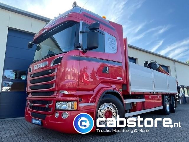 Scania R520 LB6X2*4HNB V8 Euro 6 - Bouwjaar 2013 - Highline - Opticruise - Open box + Palfinger PK 24001-K B Autolaadkraan - Good condition ! - Tovornjak z dvigalom: slika 2 Scania R520 LB6X2*4HNB V8 Euro 6 - Bouwjaar 2013 - Highline - Opticruise - Open box + Palfinger PK 24001-K B Autolaadkraan - Good condition ! - Tovornjak z dvigalom: slika 2