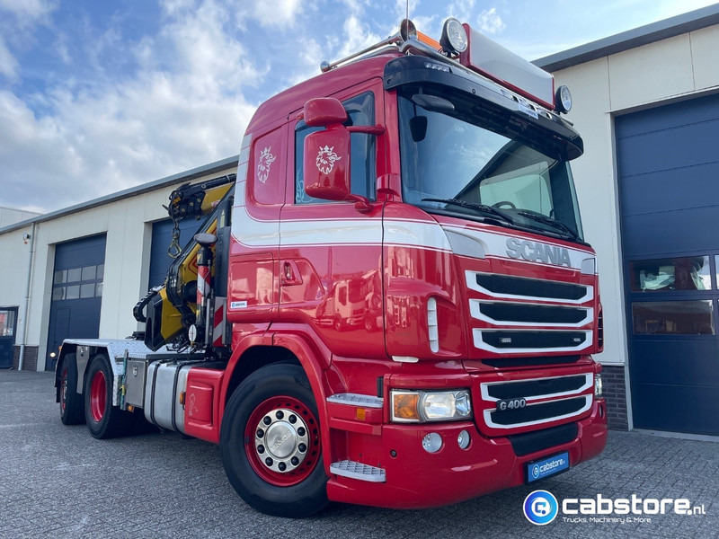 Scania G 400 A 6X2*4 HNA Euro 5 - Handgeschakeld - FASSI F455XP + JIP Autolaadkraan - Bouwjaar 2010 - Km 748.730 - Very good condition !! - Vlačilec: slika 5 Scania G 400 A 6X2*4 HNA Euro 5 - Handgeschakeld - FASSI F455XP + JIP Autolaadkraan - Bouwjaar 2010 - Km 748.730 - Very good condition !! - Vlačilec: slika 5